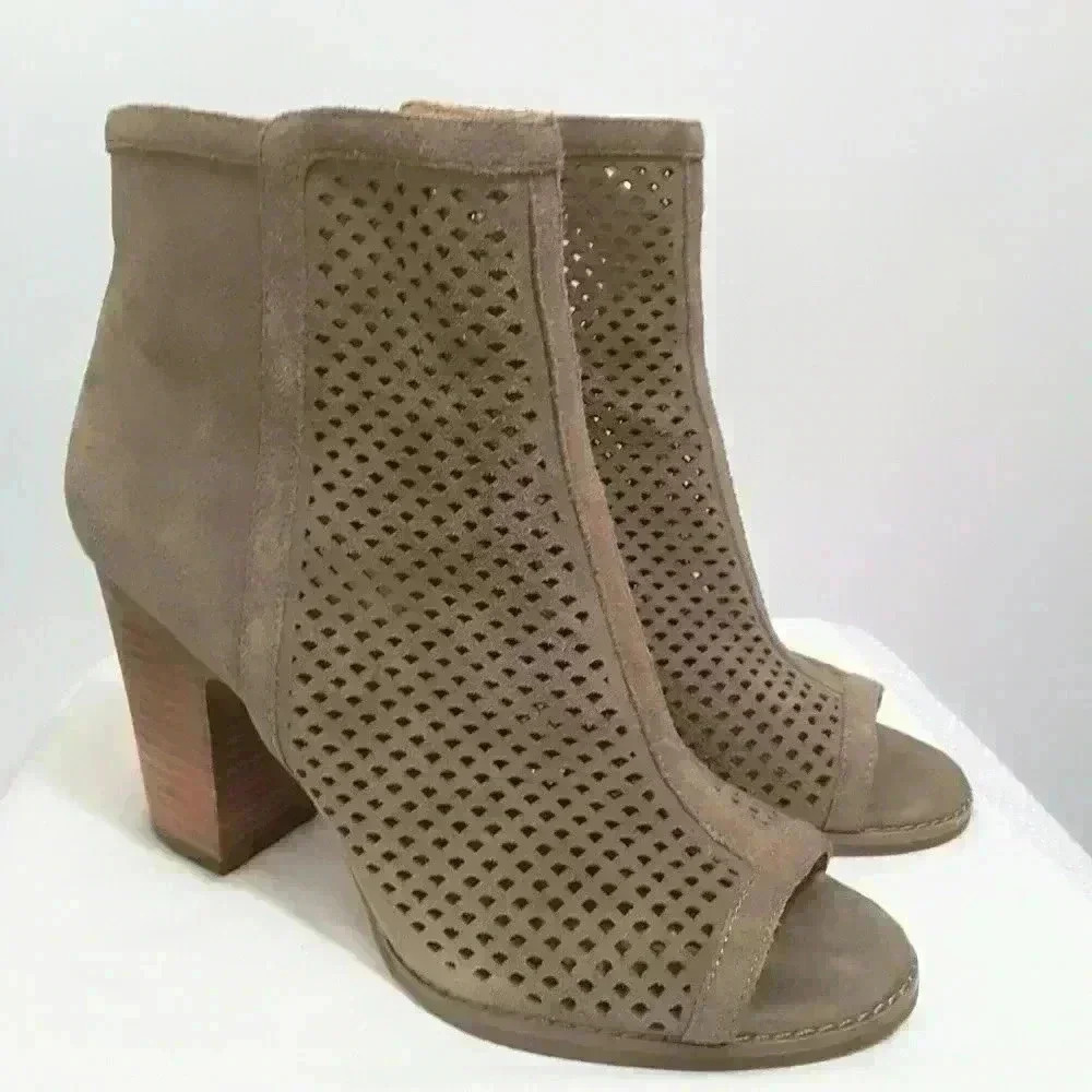 Lucky Brand Lakin Peep Toe Bootie Lucky Brand Lakin Peep Toe Bootie